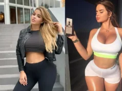 Anastasiya Kvitko Stuns in Red G-String for Valentine’s Day