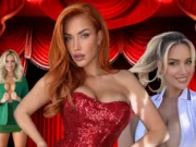 Paige Spiranac’s Golf Video Gets Fans Talking As Comments Pour In About Her Look Paige Spiranac smiling on a golf course after completing a powerful golf swing.
